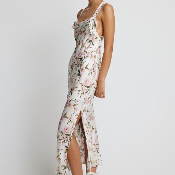 Sofia The Label Forever Slip Dress White Magnolia - Picture 3 of 8